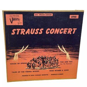 Radio Symphony Orchestra Strauss Concert (Vinyl) Varsity LP 6940 VG LP Record